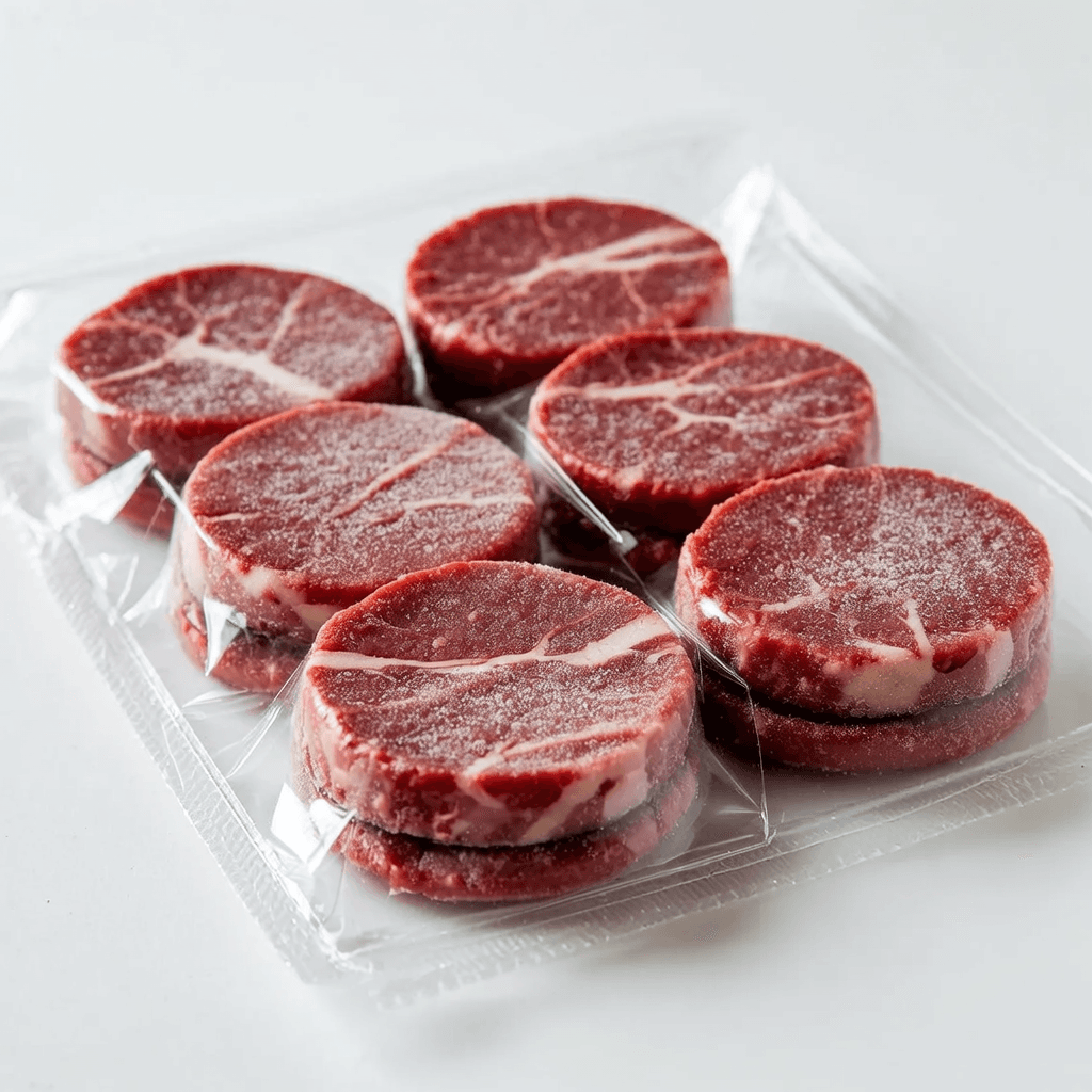 Frozen Beef Burgers Pack of 8